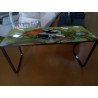 BUREAU FER VERRE