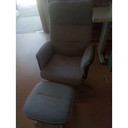 FAUTEUIL ET REPOSE PIEDS