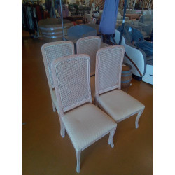 LOT DE 4 CHAISES