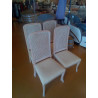 LOT DE 4 CHAISES
