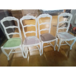 LOT DE 4 CHAISES
