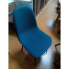 CHAISE TISSU BLEU