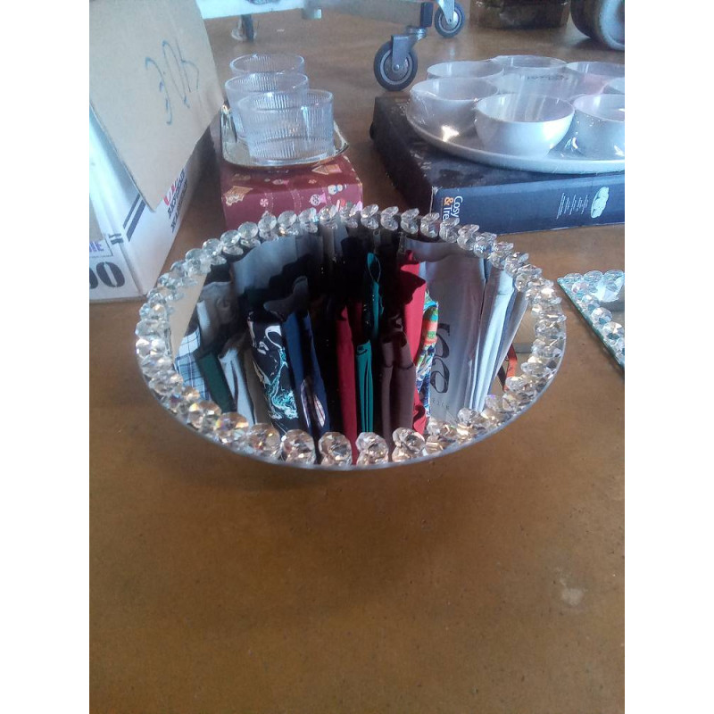 PLATEAU MIROIR A DESSERT