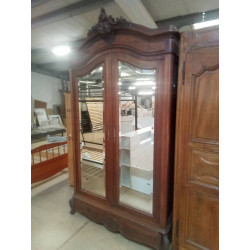 ARMOIRE 2 PORTES MIROIR ST...